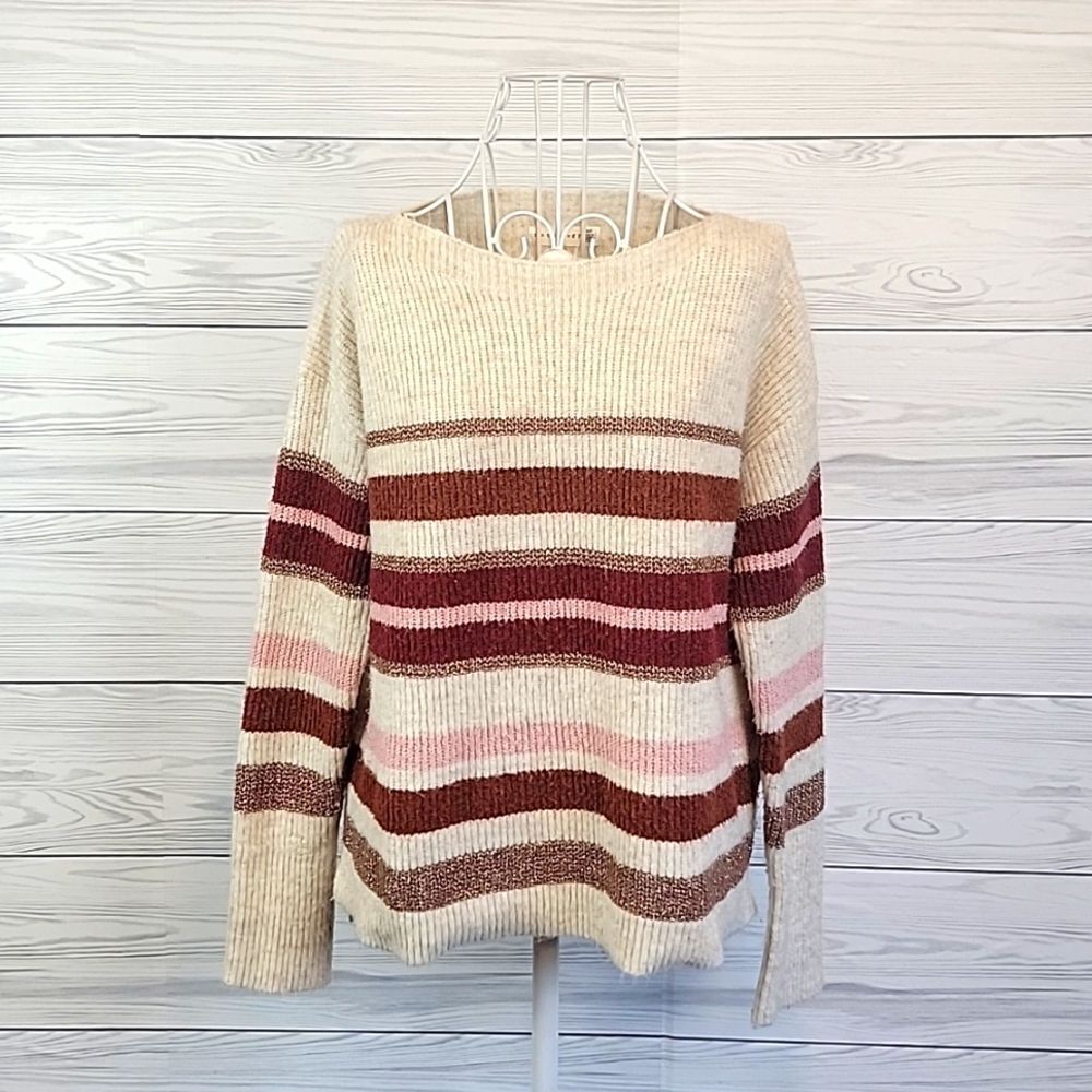 Retrology striped pullover sweater Size S/P
